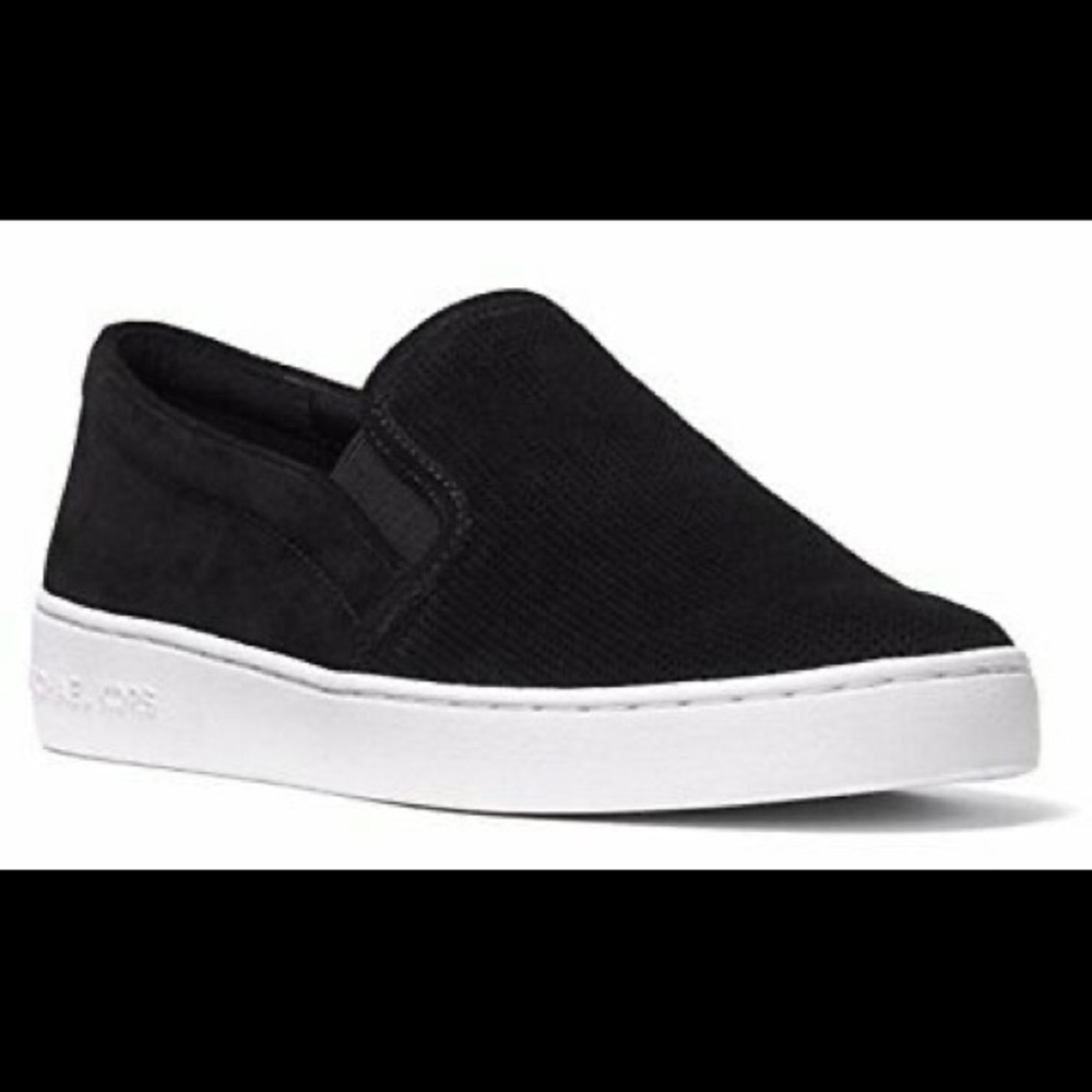 Michael Kors Black Keaton Slip On Shoes